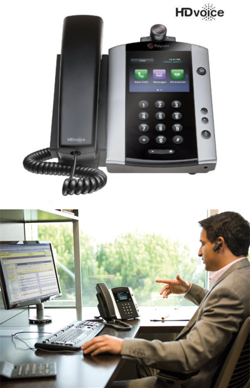 Polycom VVX 500商务多媒体电话