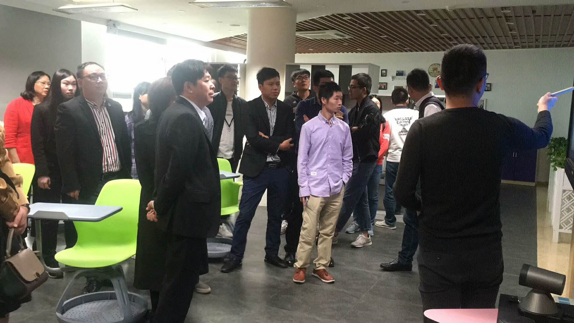 海清通信展厅参观